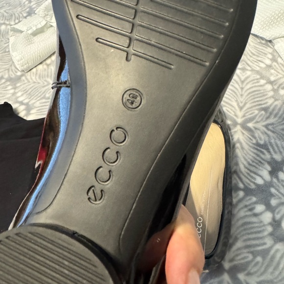 Ecco Black Danish Design Patent mint shape size 9 - Picture 12 of 12